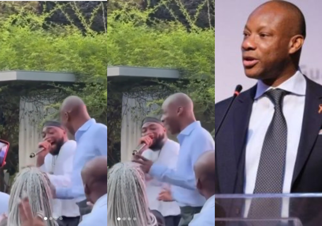 Davido gives out fantastic performance at 60th birthday party of former GT Bank CEO Segun Agbaje in Italy