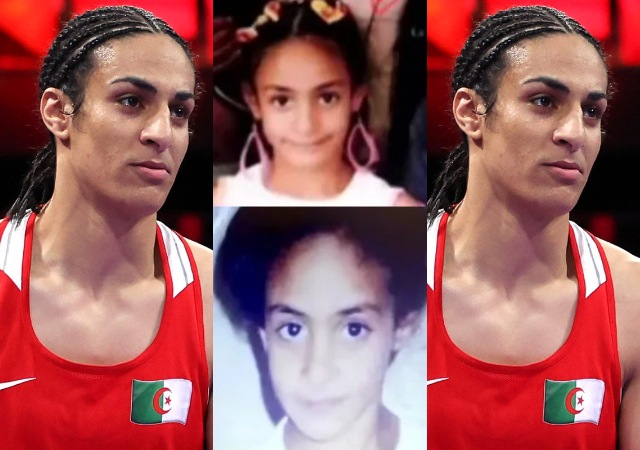 Childhood photos of Algerian boxer at centre of Olympic gender scandal emerge