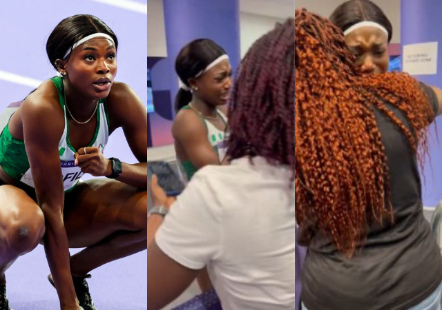 “I’m tired” – Nigerian athlete Favour Ofili shed tears after coming 6th in women’s 200m final at the Olympic Games 