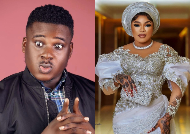 Bobrisky explodes in rage as Isbae U refers to him as a "ex-convict"