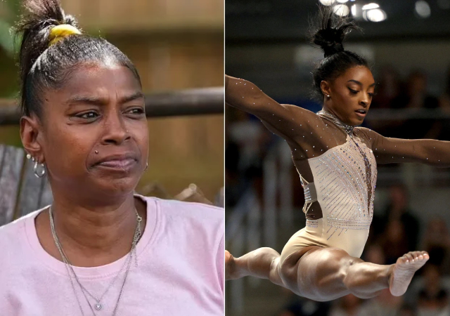 Simone Biles' biological mother begs forgiveness for abandoning Olympian amid struggles with addiction