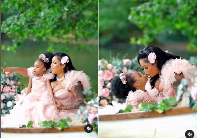 Toyin Lawani celebrates daughter as she turns 3, shares pregnancy journey struggles