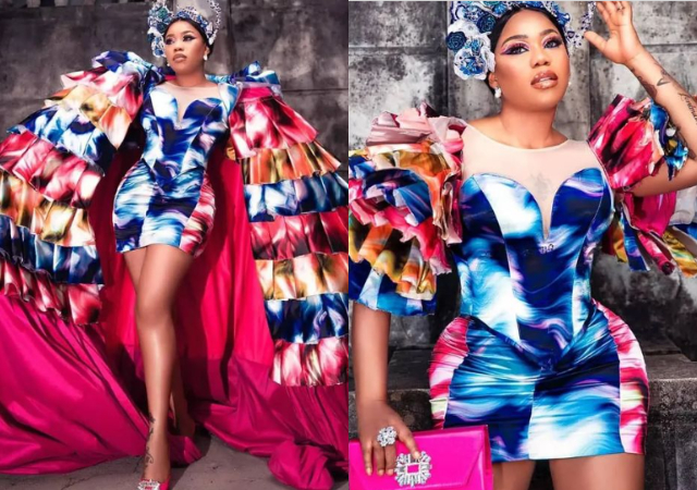 "Na your headache be that" - Fans reacts as Toyin Lawani reveals that she pays N8.2m for daughter’s monthly UK rent