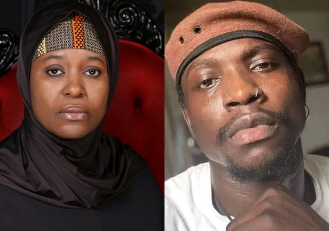 Aisha Yesufu replies netizens saying she is interested in bringing Verydarkman down