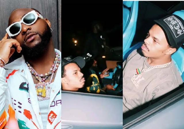 Davido & Bob Marley's grandson, YG Marley link up in Lagos