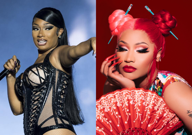 Rapper Megan Thee Stallion addresses her feud with Nicki Minaj