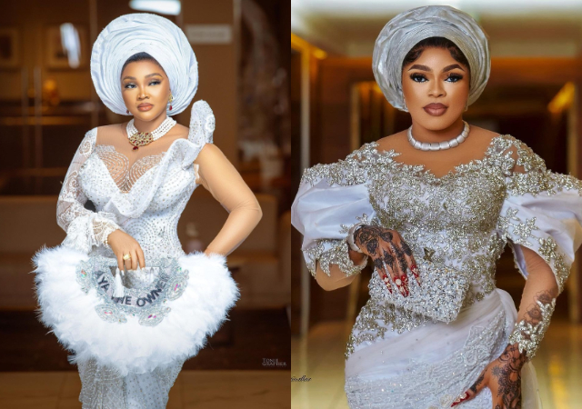 Nollywood actress Mercy Aigbe gets criticized for celebrating Bobrisky’s birthday