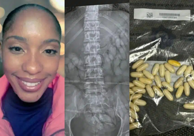 Police report arrest of Namibian woman at airport with belly full of drugs