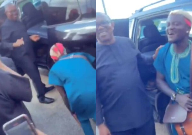 "He didn't give us anything" - Portable expresses disappointment after meeting Peter Obi