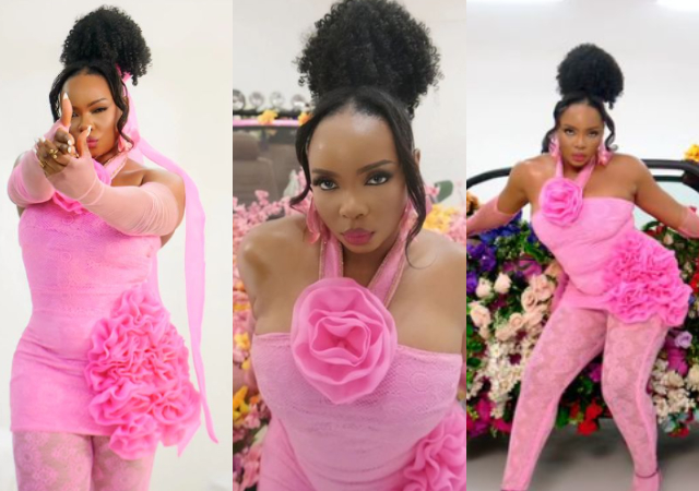 Singer, Yemi Alade Dazzles In Pink Outfit