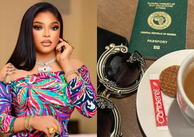 “Dis girl have bought first class tickets 3 times for over N30M” – Bobrisky boasts after traveling out of Nigeria