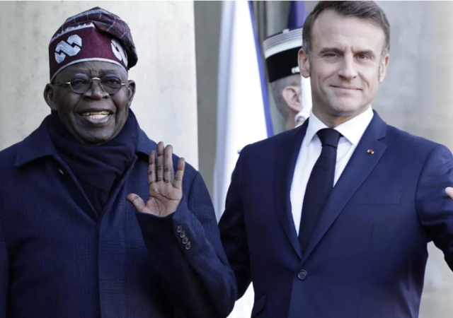 Nigerians React as President of France, Macron Tweets in Pidgin