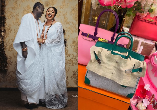 Jeweler Malivelihood gifts wife 4 hermes bags as birthday presents