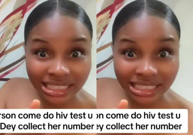 Nurse expresses shock as man seeks phone number of lady who came for HIV test