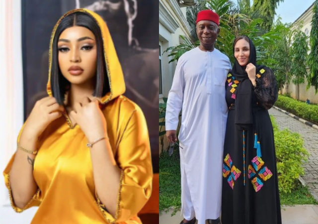 “He’s Yours Forever” - Regina Daniels celebrates 14-year union of her co-wife Laila Charani and Ned Nwoko