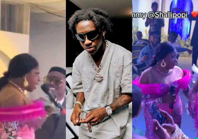 Singer Shallipopi Reacts To Video Of His Mother Performing His Hit Song 'Cast' at an Event