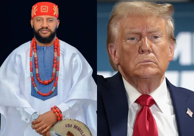 Actor Yul Edochie says he’ll name his next son 'Trump'