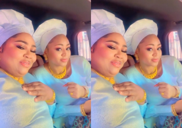 “We Listen We Don’t Judge” - Reaction as Regina Daniels, Her Mother Rita Attend White Garment Church [video]