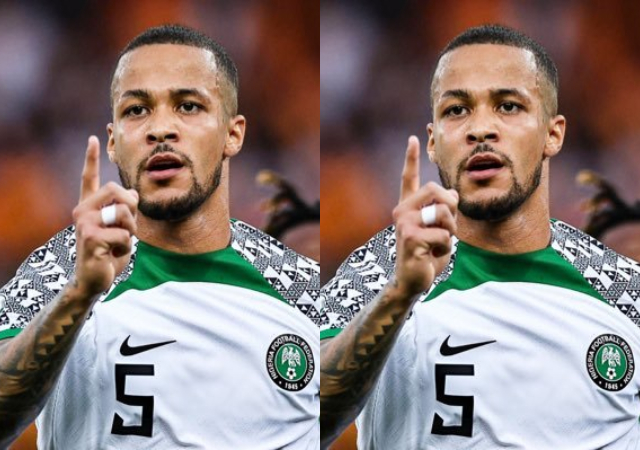  "Why I chose to play for Super Eagles" - William Troost-Ekong