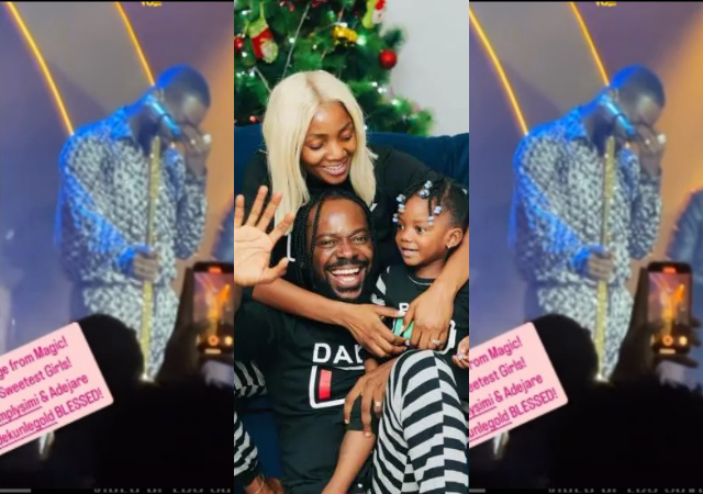 Adekunle Gold's Emotional Decade Milestone Marked by Touching Family Tribute