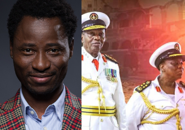 "Did he serve in the army" - Bisi Alimi tackles photo of Pastor Adeboye in military uniform