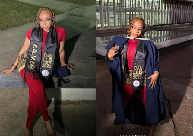 Singer Fave graduates from OAU with Law degree