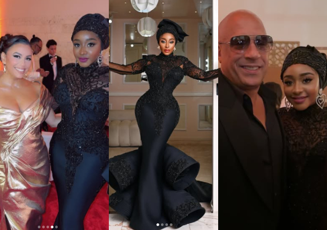 INI EDO'S STAR POWER SHINES AT RED SEA FILM FESTIVAL WITH VIN DIESEL, EVA LONGORIA