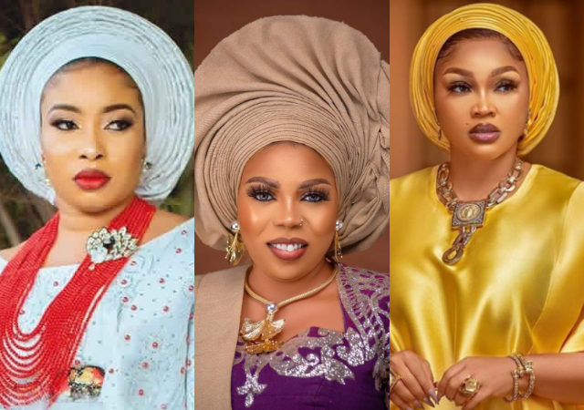 Lizzy Anjorin roasts Mercy Aigbe for backing her husband's ex-wife, Fola Tinubu