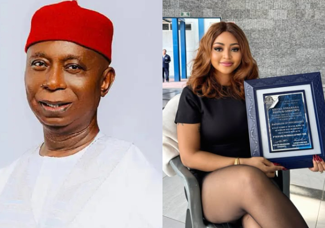 Ned Nwoko Celebrates Wife, Regina Daniels' Graduation With Sweet Note