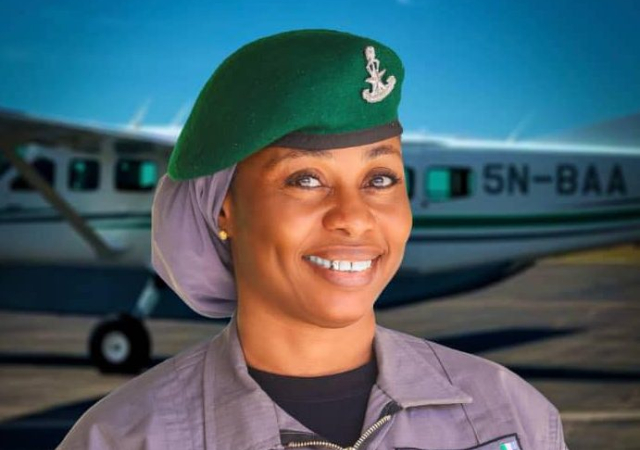 Olanike Nafisat Balogun makes history as she becomes Nigeria customs 1st female pilot