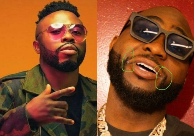 “See person wey una dey compare with Wizkid & Burna Boy” – Samklef shades Davido with controversial photo