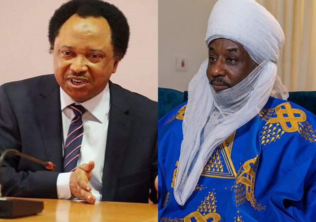 “Sanusi should not be encouraging domestic violence in form of slapping and slapping back” - Shehu Sani 