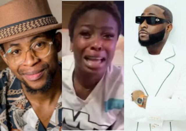 Solomon Buchi reacts to video of a lady crying over Davido’s follow back