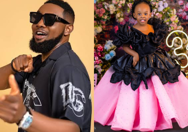 "A precious gift that came after 13 years of waiting & hoping" - AY Makun celebrates daughter as she clocks 3