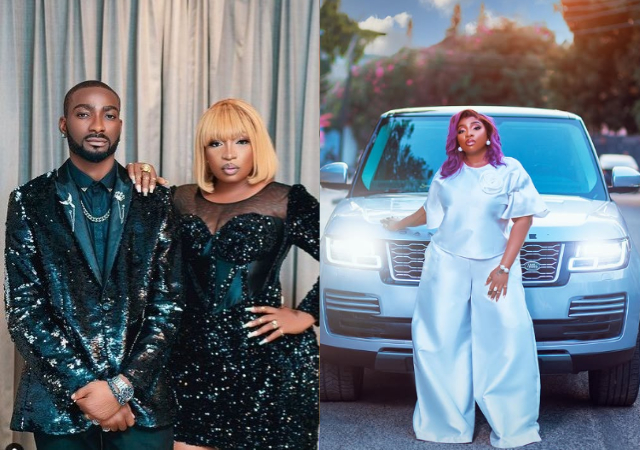 Actress Anita Joseph jubilates as husband surprises her with dream car on birthday