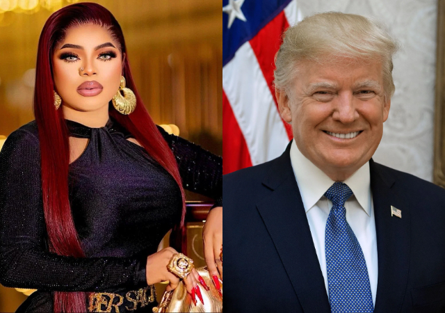 "I’m now a woman If they asked for evidence I will show them" - Bobrisky reacts to Trump's two genders order