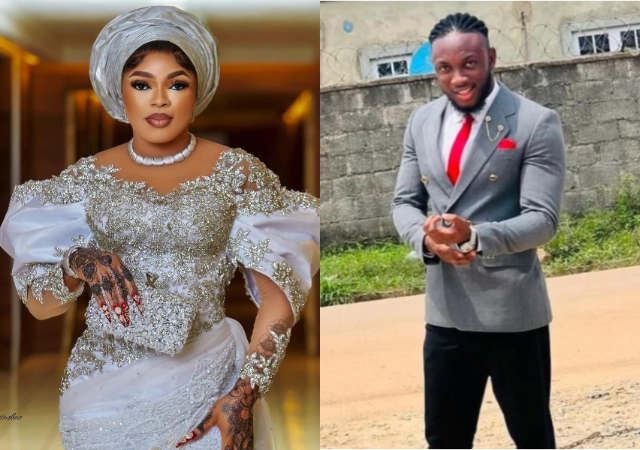 Bobrisky shares photo of admirer who started dragging him for not responding to his texts