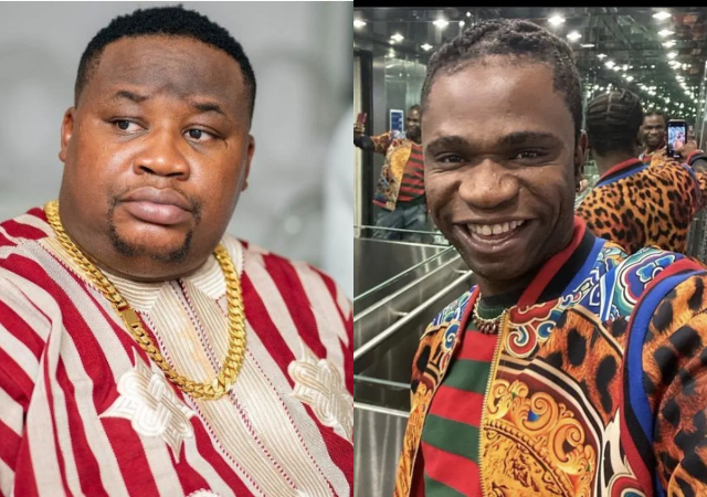 Reactions as video of Speed Darlington mocking Cubana Chief Priest emerges