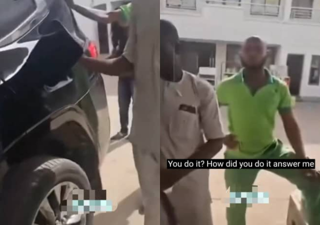 Nigerian man calls out filling station for selling ₦35k worth of air instead of fuel in his car