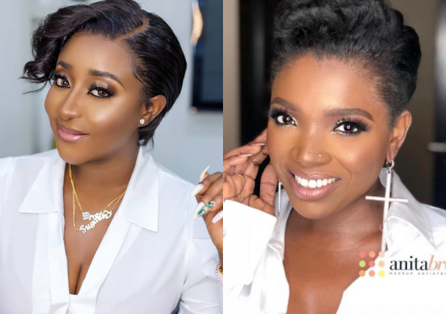 Actress Ini Edo & Annie Idibia clash on popular reality TV show 