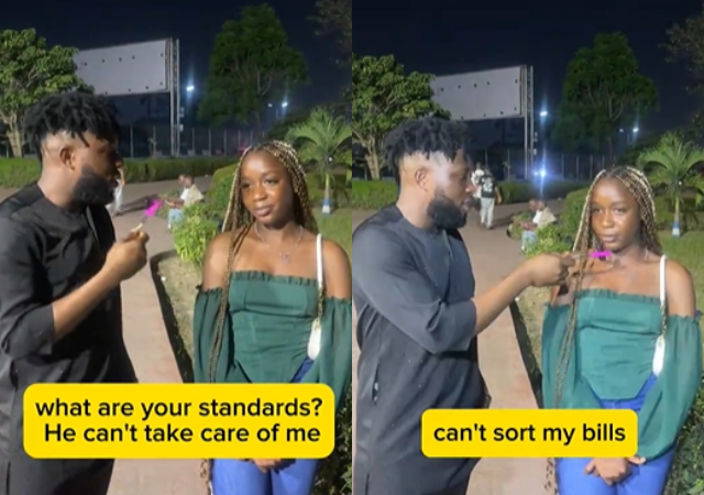 Nigerian lady boldly declares herself ‘a proud gold digger’ says she cannot date broke men