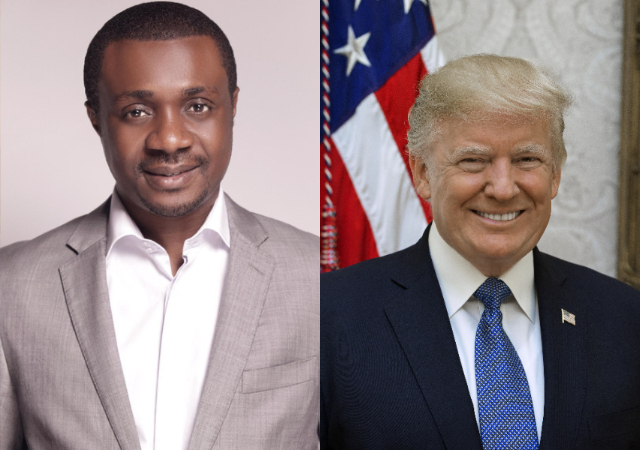 Singer Nathaniel Bassey speaks following powerful ministration at Trump’s inauguration