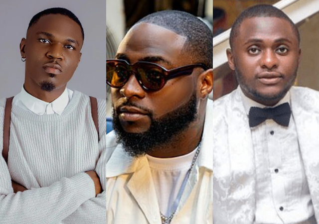 Singer Davido reacts humorously to Spyro & Ubi Franklin’s 10% battle