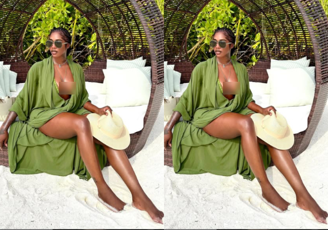 "Why I decided to show off during my latest vacation on Maldives" – Tiwa Savage reveals