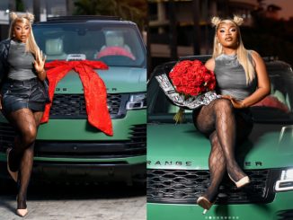 Ashmusy adds new wheel to her garage as she acquires new range rover