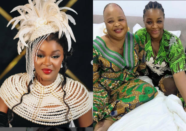 Nollywood actress Chacha Eke reportedly loses mom