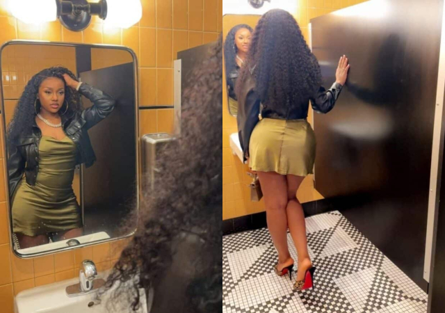 Fans reacts as Chioma Adeleke shows off her banging body in new photos