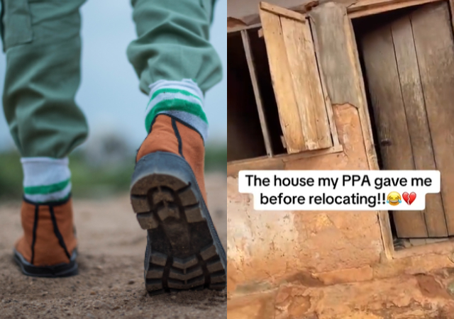 Mixed reactions as Corper shows off house PPA offered him