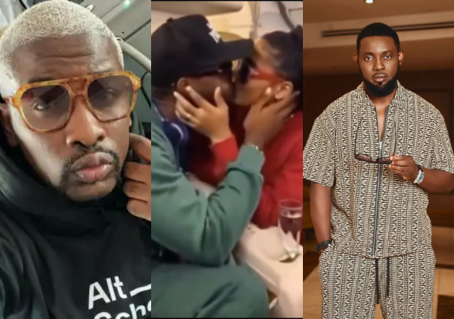 "You have done nothing wrong" - Media personality Dotun tells AY after AI video of him and May kissing surfaced