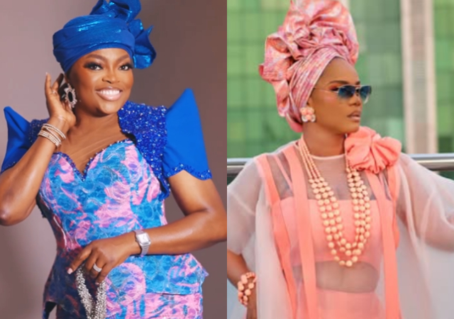 Iyabo Ojo thanks Funke Akindele's as she comments on her new project